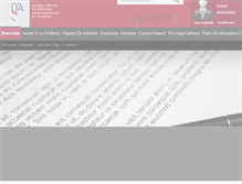 Tablet Screenshot of gestoresadministrativosdeasturias.com